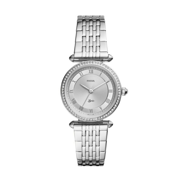 Reloj Lyric de acero inoxidable