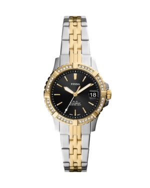 Reloj de Acero Inoxidable Bicolor