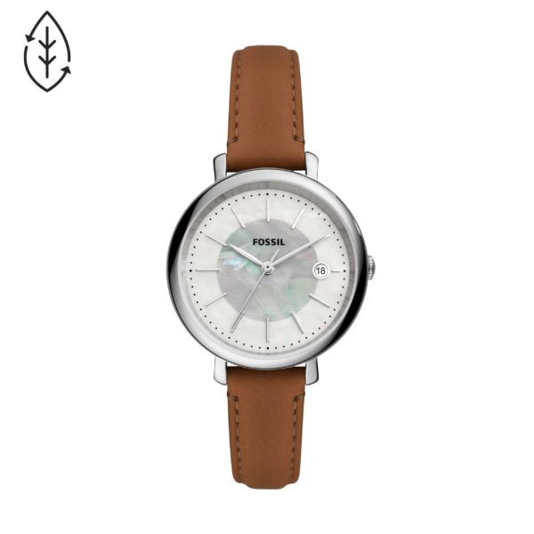Reloj solar Jacqueline de Cuero LiteHide™