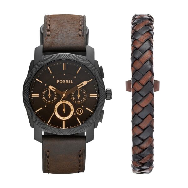 Reloj Set Machine con cronógrafo de Cuero