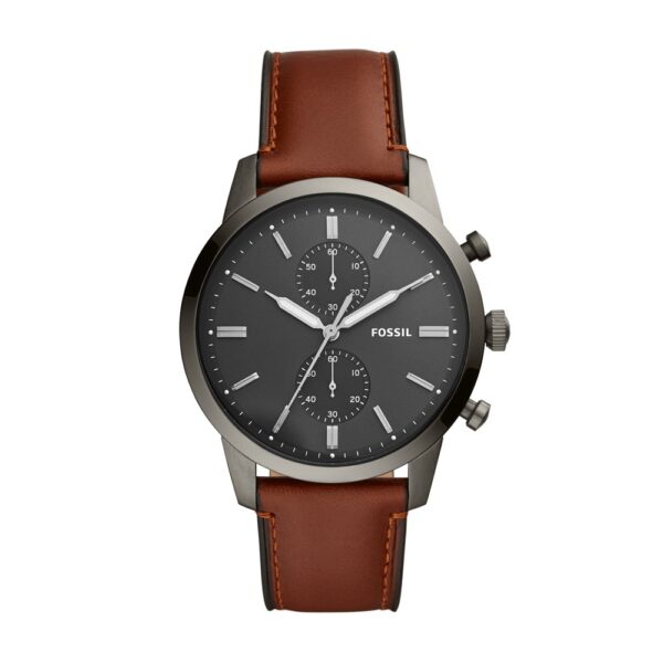 Reloj cronógrafo Townsman de cuero