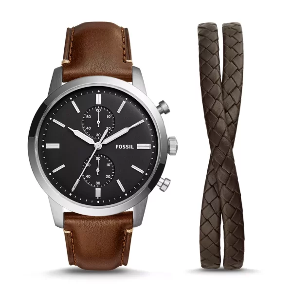 Reloj Set Townsman de Cuero LiteHide™