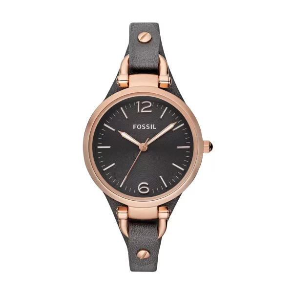Reloj Georgia de cuero